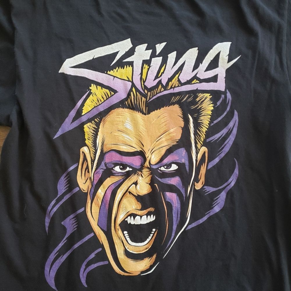 Wwe Sting Shirt Men's Medium - Gem